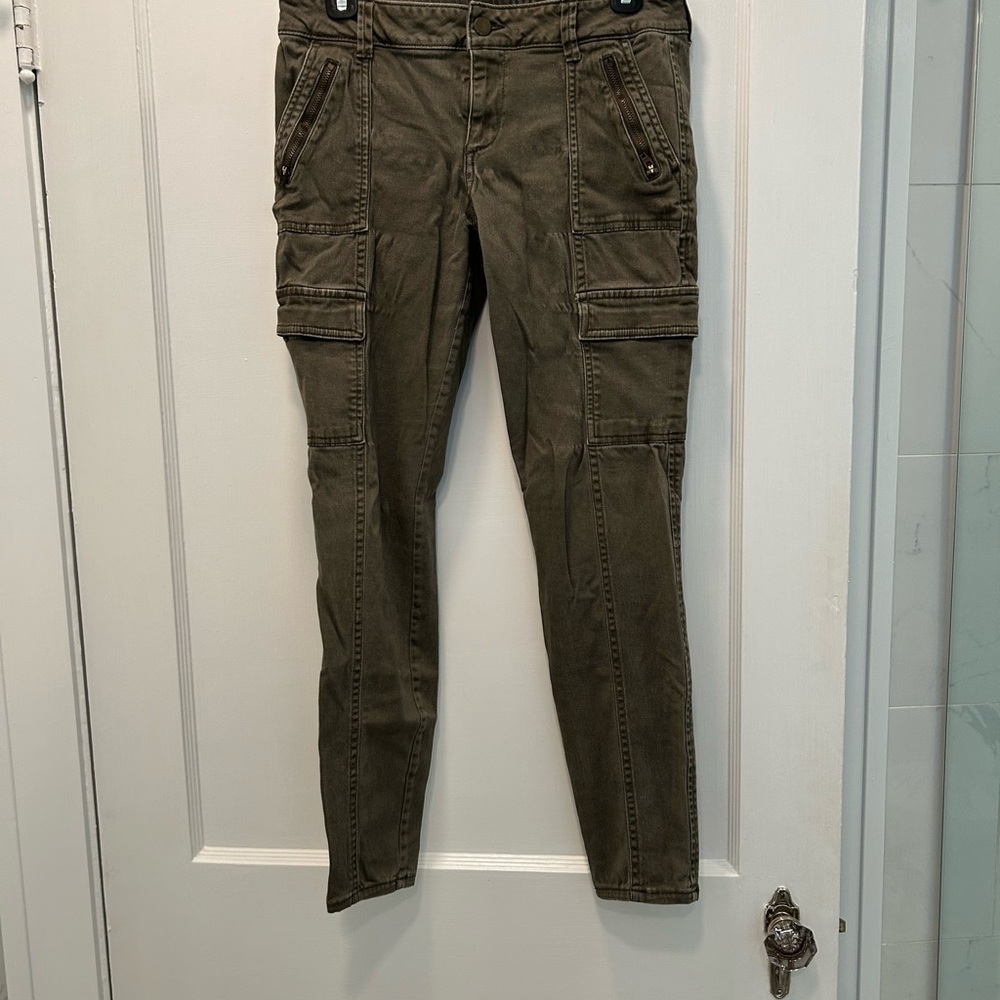 GAP Green Skinny Cargo pants